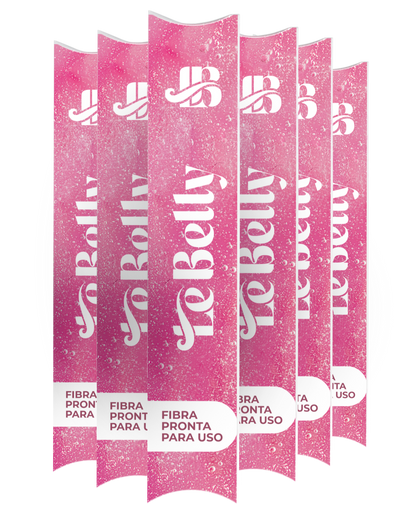 Kit 6 Fibras Prontas Pra Uso (300 UNHAS)