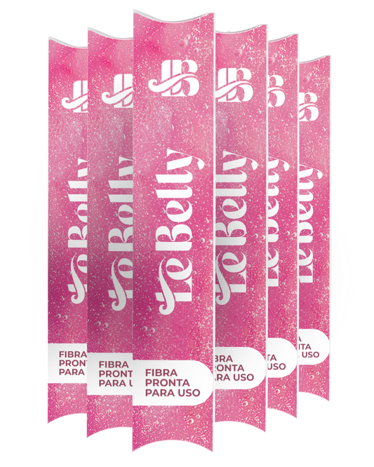 Kit 6 Fibras Prontas Pra Uso (300 UNHAS)